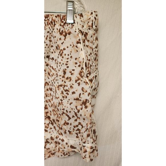 Star Above Brown Leopard Print Sleepwear Set Size XXL - Picture 8 of 11